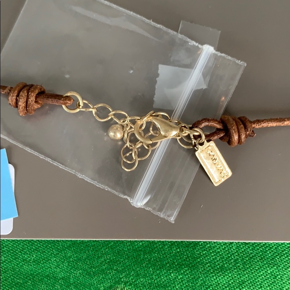 Brown Rope Shell Choker - Picture 2 of 3